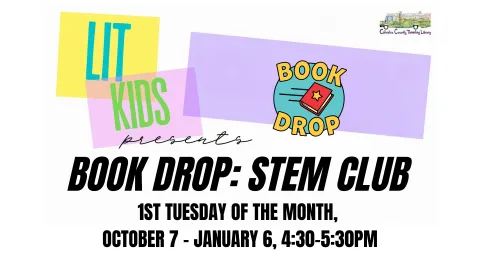 Lit Kids book club event banner.